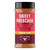 Fire & Smoke Society F&S Sweet Preacher Pork Rub 11.9 oz, spice blend container with red and yellow label, cartoon pig graphic, and black lid.