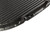 PK Grills Griddle for The PKGO, close-up of black cast iron griddle surface with ridges and textured finish.