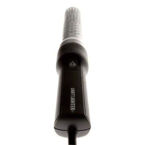 PK Grills Looft Air Lighter 1 - Charcoal Starter, handheld electric charcoal lighter with a black handle and a cylindrical metal heating element.