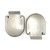 PK Grills PK300 Ash Vent Covers, metal ash vent covers for grill vents