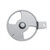 PK Grills PK300 Replacement Radial Vents - Silver, metallic vent with circular shape and adjustable opening.