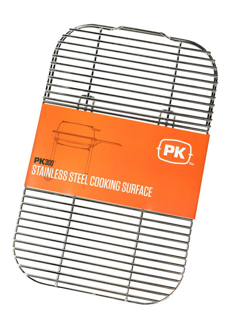 PK Grills PK300 Stainless Steel Hinge Grid, stainless steel cooking surface for grill, quality BBQ replacement part.