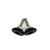 PK Grills PK360 Adjustable Feet, replacement adjustable feet with black rubber bases and metal bolts for grill stability.