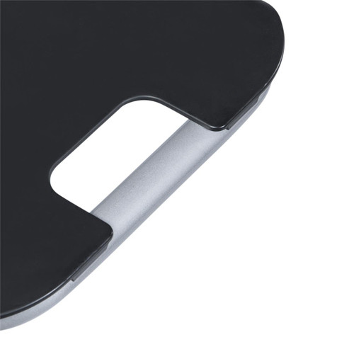 PK Grills PKTX Folding Stand, close-up of the black and silver portable grill stand with foldable design and sturdy construction.