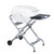 PK Grills PKTX Folding Stand, portable grill stand with foldable design, black tray with cup holder, and wheels for easy mobility.