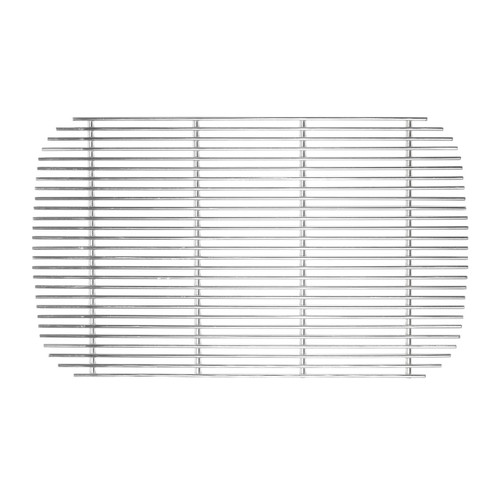 PK Grills Stainless Steel Cooking Grid & Charcoal Grate for Original PK, stainless steel cooking grid with a grid pattern for grilling and barbecuing.