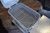 PK Grills Stainless Steel Cooking Grid for Original PK, stainless steel cooking grate placed on a portable grill, ideal for outdoor grilling and barbecues.