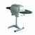 PK Grills The PK360 Grill & Smoker - Classic Silver, portable outdoor grill and smoker with a sleek silver body and black side shelves.